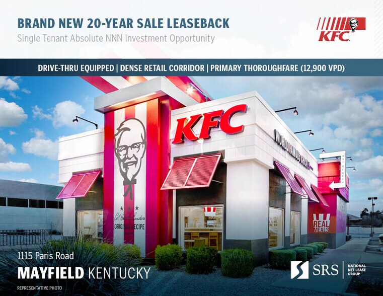 1115 Paris Rd, Mayfield, KY for sale - Building Photo - Image 1 of 1