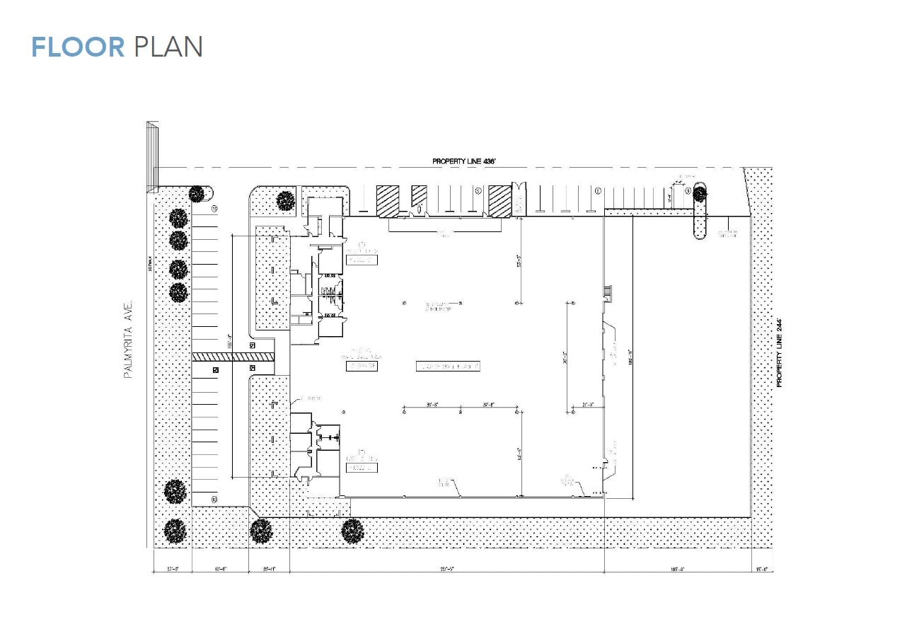 779 Palmyrita Ave, Riverside, CA for lease Floor Plan- Image 1 of 3