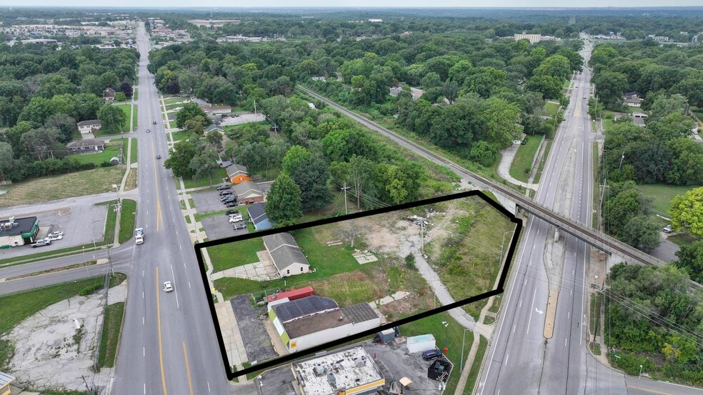 11510-11512 Blue Ridge Blvd Portfolio portfolio of 2 properties for sale on LoopNet.com - Aerial - Image 3 of 7