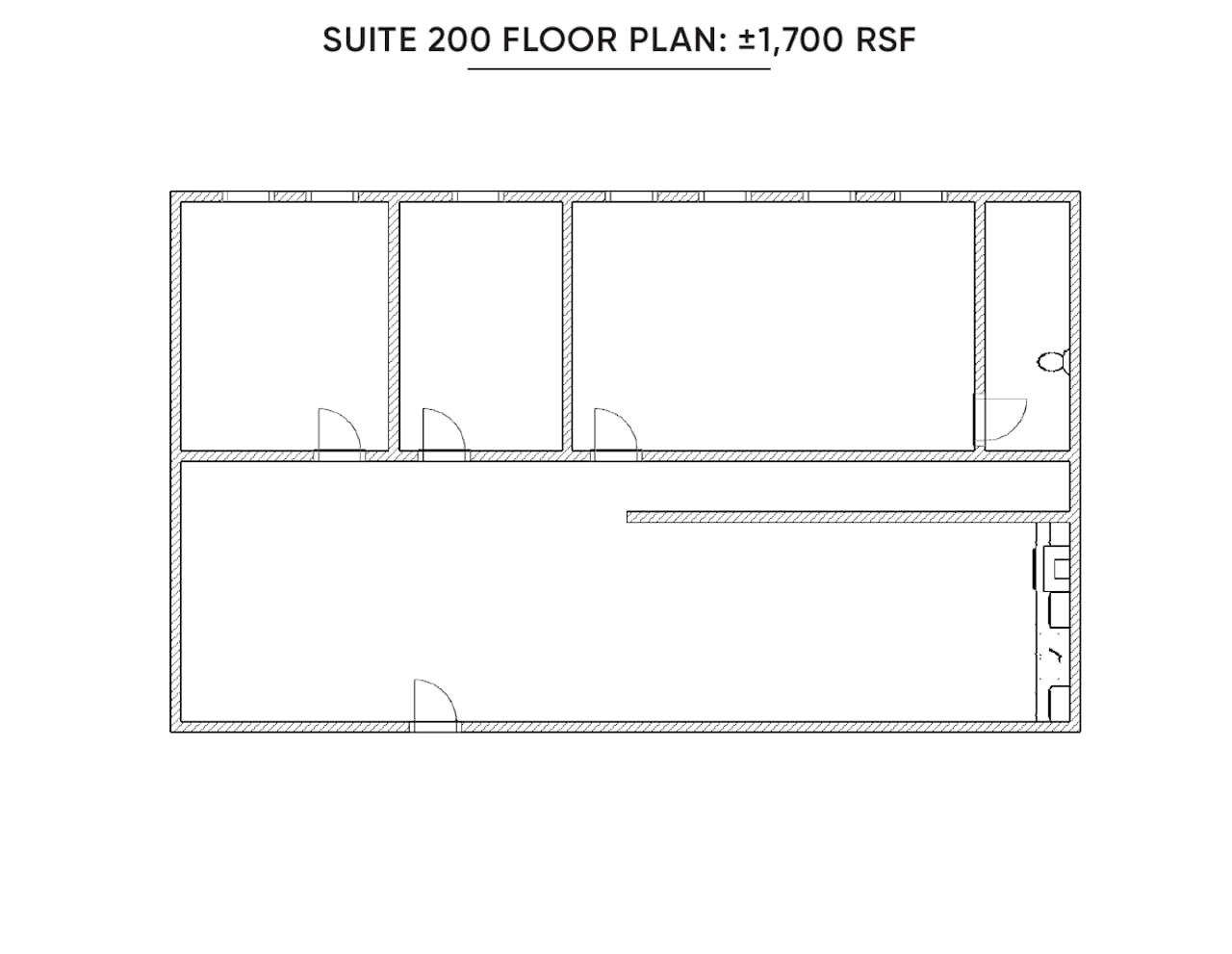 8271 Melrose Ave, Los Angeles, CA for lease Floor Plan- Image 1 of 11