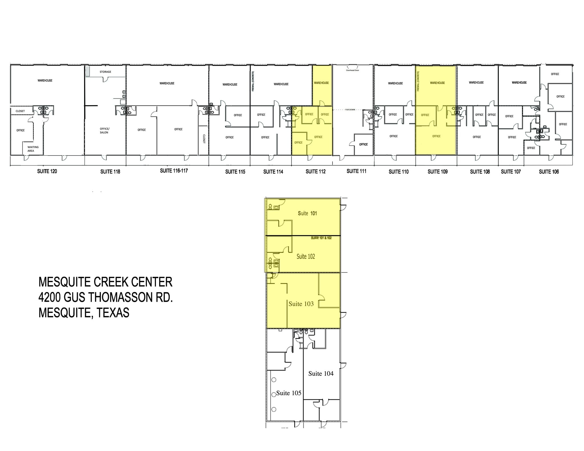 4200 Gus Thomasson Rd, Mesquite, TX for lease Site Plan- Image 1 of 1