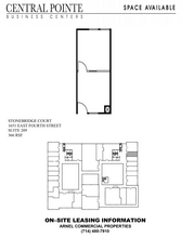 1651 E 4th St, Santa Ana, CA for lease Floor Plan- Image 1 of 1