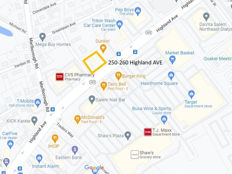 250260 Highland Ave, Salem, MA 01970 250 Highland Ave