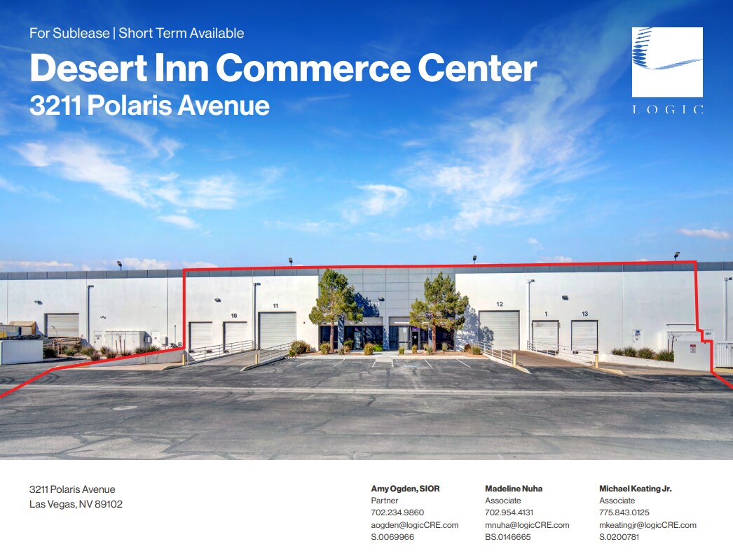 3211 Polaris Ave, Las Vegas, NV for lease Interior Photo- Image 1 of 3