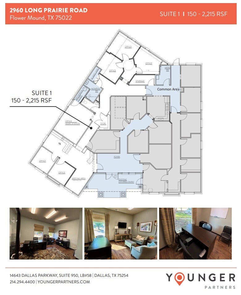 2960 Long Prairie Rd, Flower Mound, TX for lease Floor Plan- Image 1 of 1