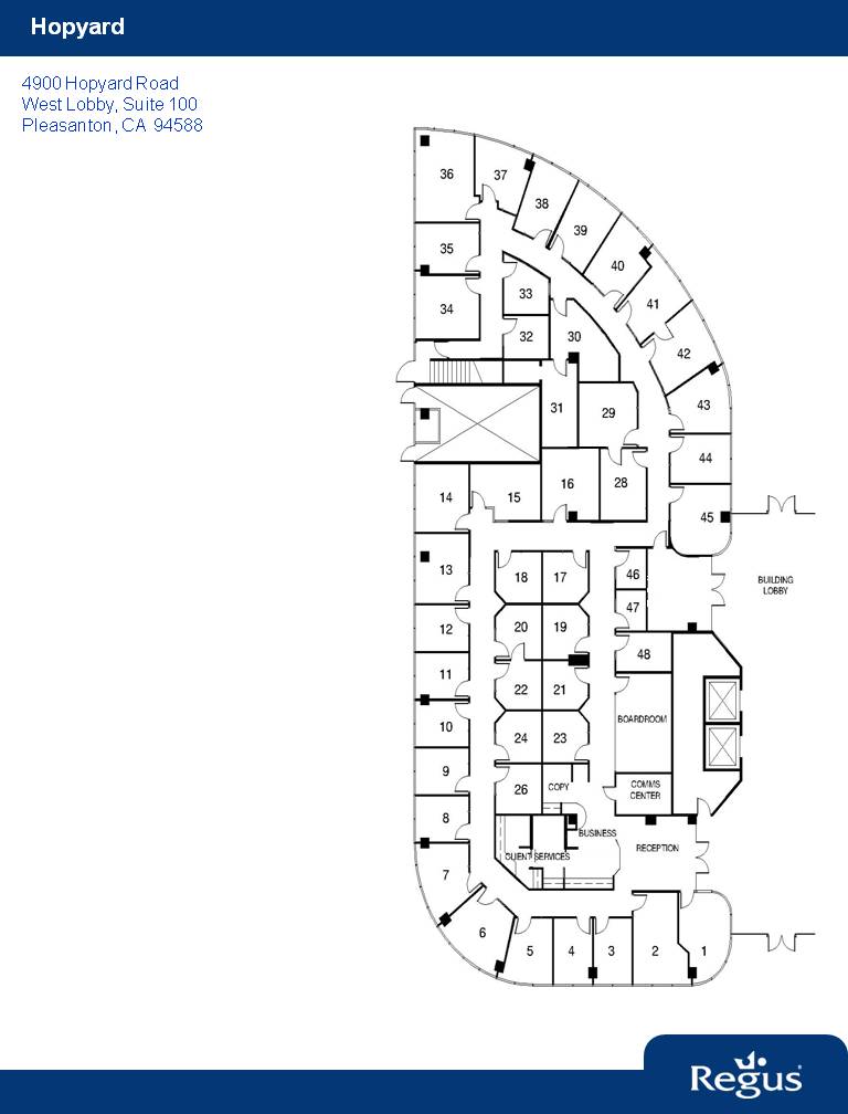 4900 Hopyard Rd, Pleasanton, CA for lease Floor Plan- Image 1 of 1