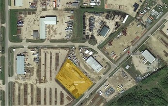 4212 Hewlett Dr, Red Deer County, AB - AERIAL map view