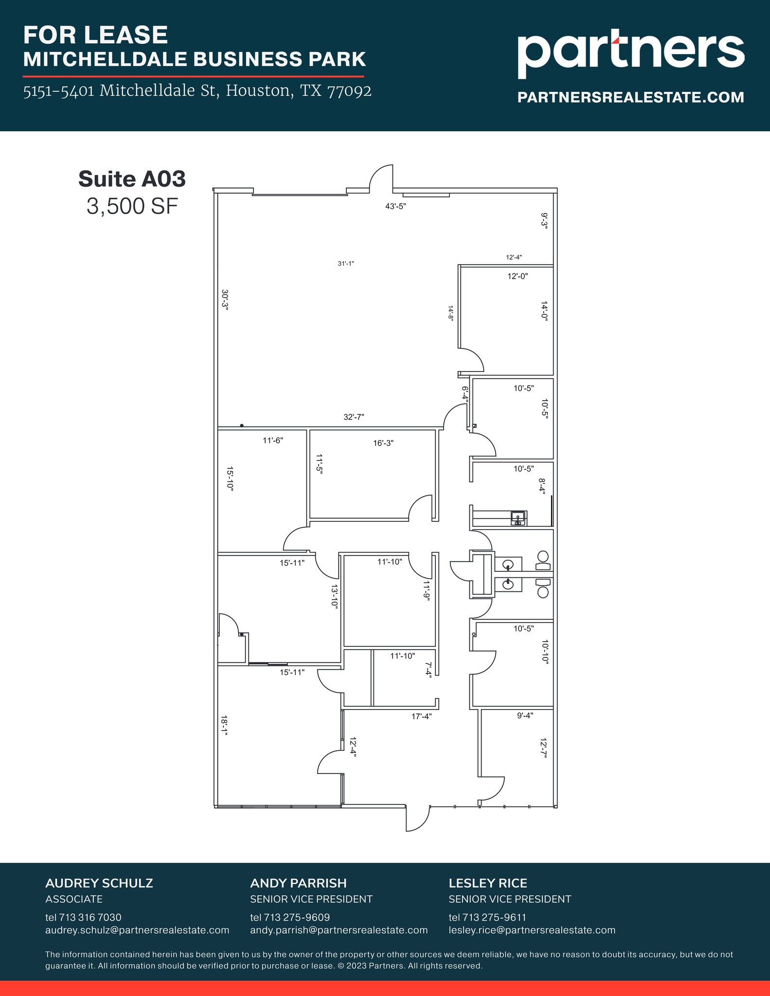 5151 Mitchelldale St, Houston, TX for lease Site Plan- Image 1 of 1