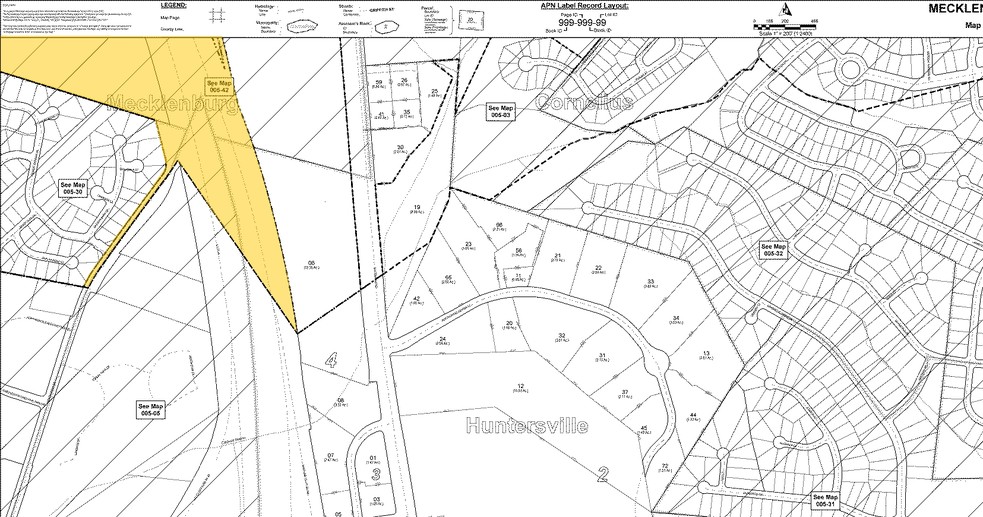 9713 Northcross Center Ct, Huntersville, NC for lease - Plat Map - Image 2 of 9