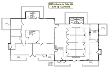 6065 S Quebec St, Centennial, CO for lease Floor Plan- Image 1 of 21