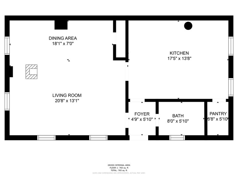 14 1/2 Main St., Pinckneyville, IL 62274 Retail for Sale