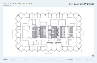 555 California St, San Francisco, CA for lease Floor Plan- Image 1 of 2