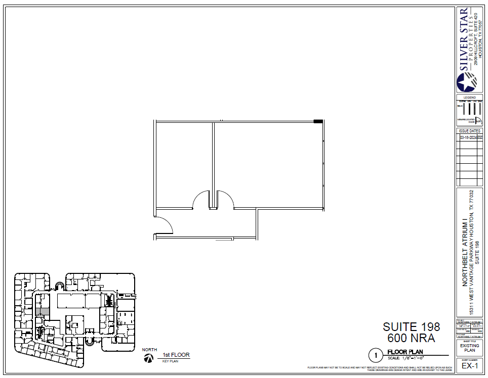 15311 Vantage Pky W, Houston, TX for lease Floor Plan- Image 1 of 1