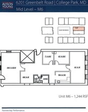 6201 Greenbelt Rd, College Park, MD for lease Floor Plan- Image 1 of 1