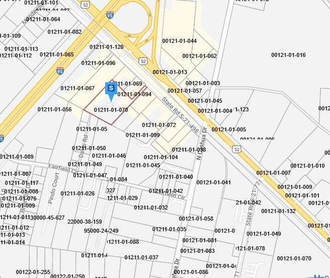 1834 W Lucas St, Florence, SC for sale Plat Map- Image 1 of 1