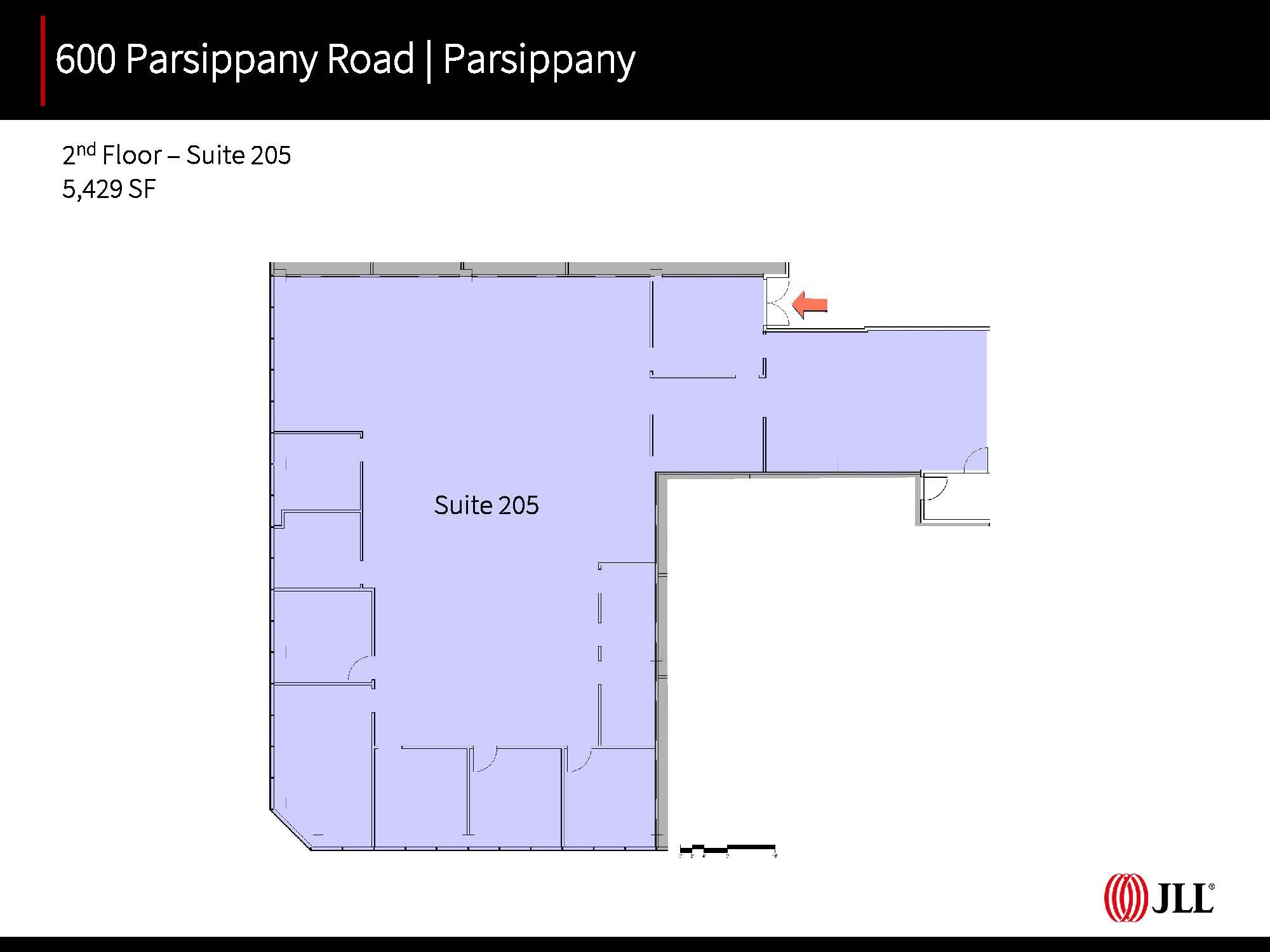 600 Parsippany Rd, Parsippany, NJ for lease Floor Plan- Image 1 of 1