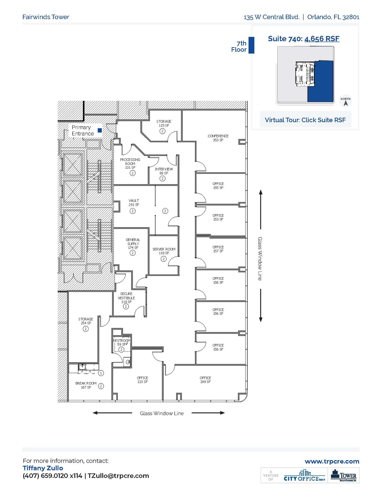 135 W Central Blvd, Orlando, FL for lease Floor Plan- Image 1 of 1