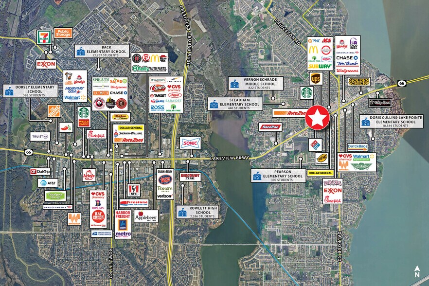 8151 Lakeview Pky, Rowlett, TX for sale - Building Photo - Image 2 of 5