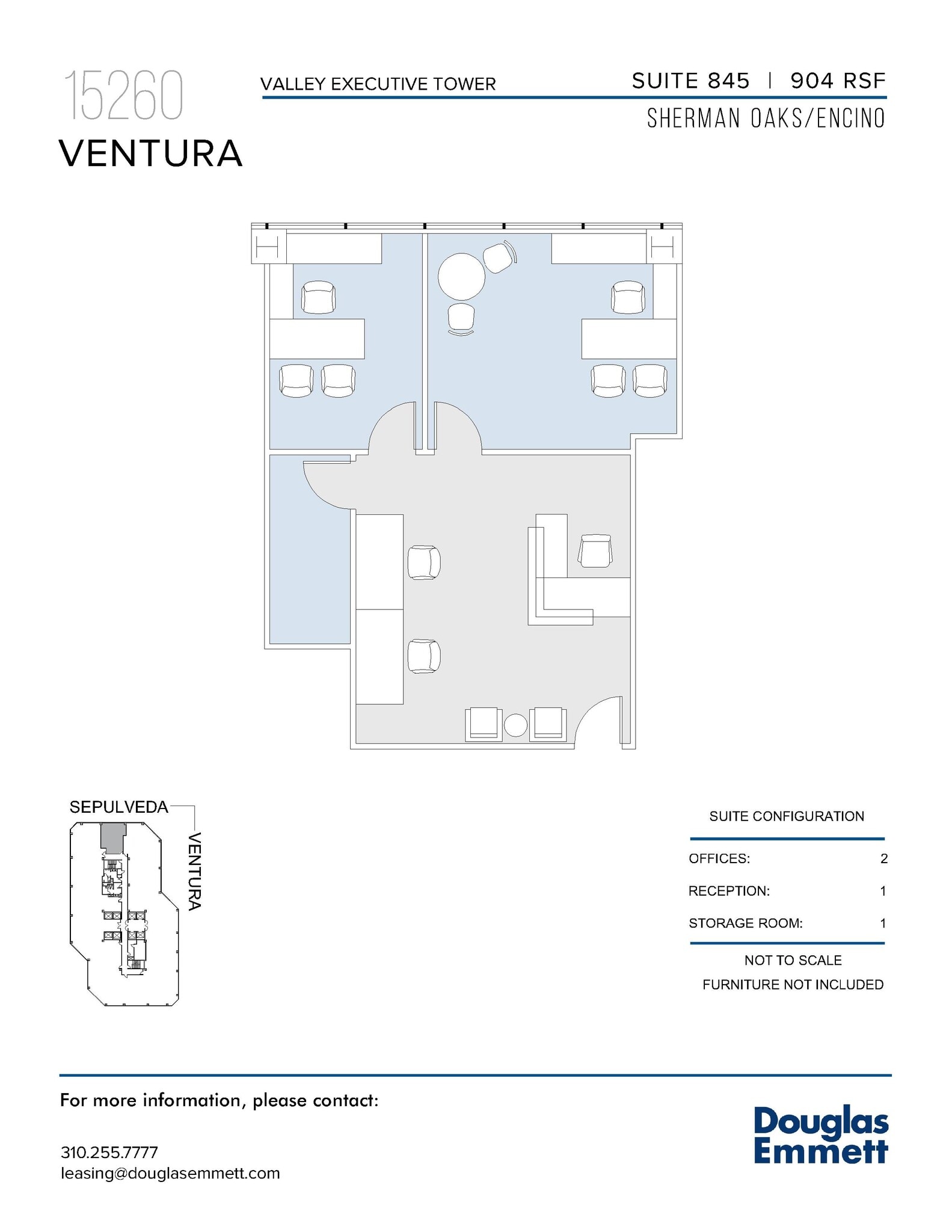 15260 ventura Blvd, Sherman Oaks, CA for lease Floor Plan- Image 1 of 1