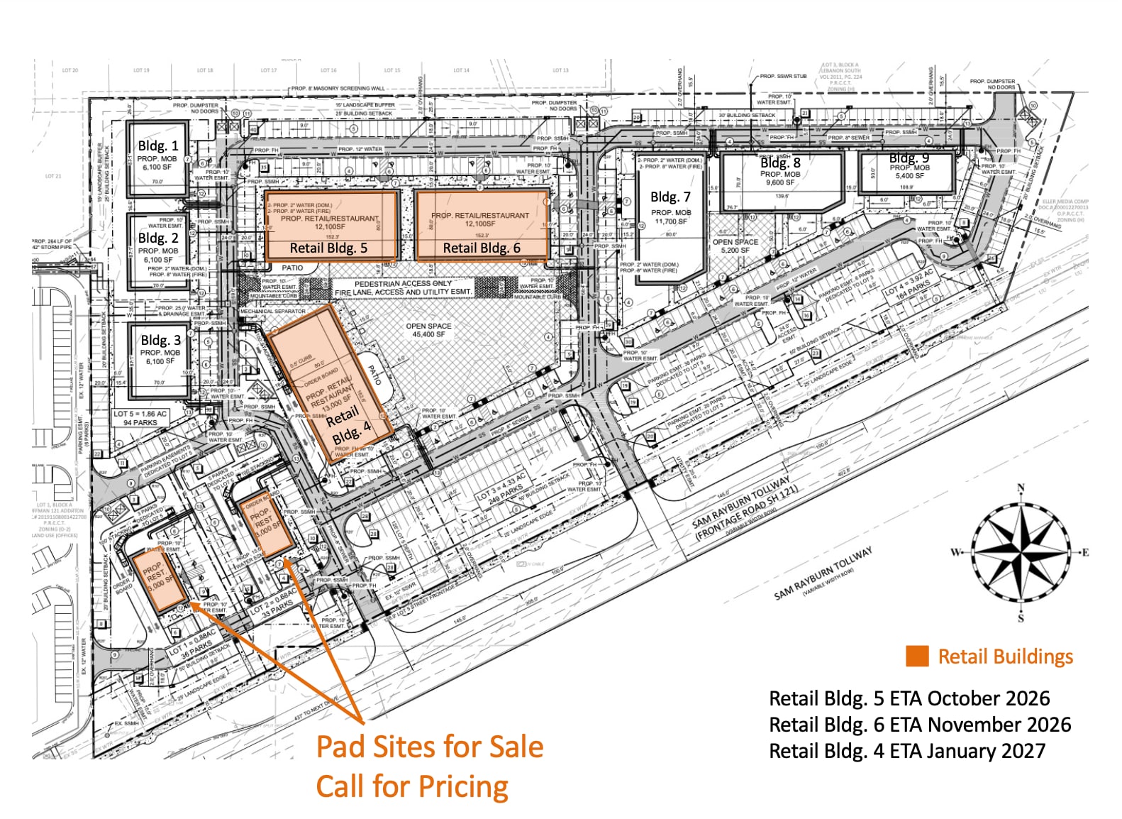 11750 State Hwy 121, Frisco, TX for lease Site Plan- Image 1 of 1
