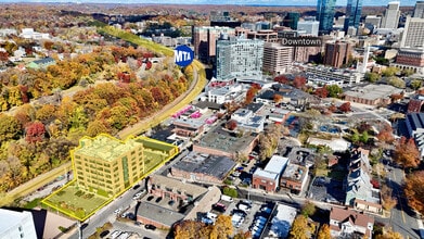121 Westmoreland Ave, White Plains, NY - AERIAL  map view
