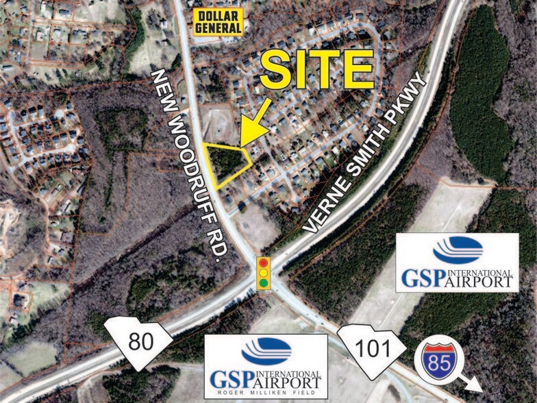 New Woodruff Rd, Greer, SC for sale - Building Photo - Image 1 of 1