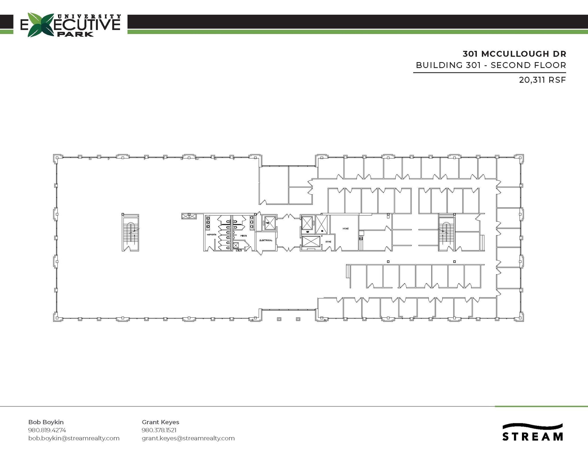 301 McCullough Dr, Charlotte, NC for lease Floor Plan- Image 1 of 1