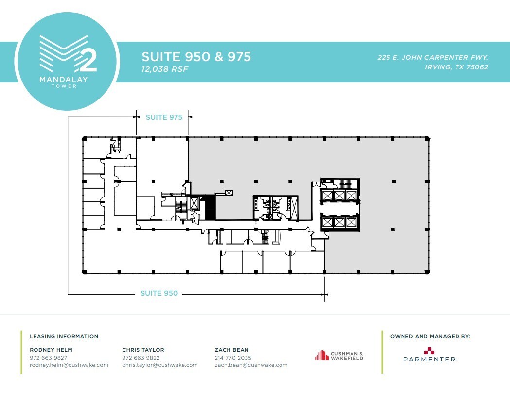 225 E John Carpenter Fwy, Irving, TX for lease Floor Plan- Image 1 of 2