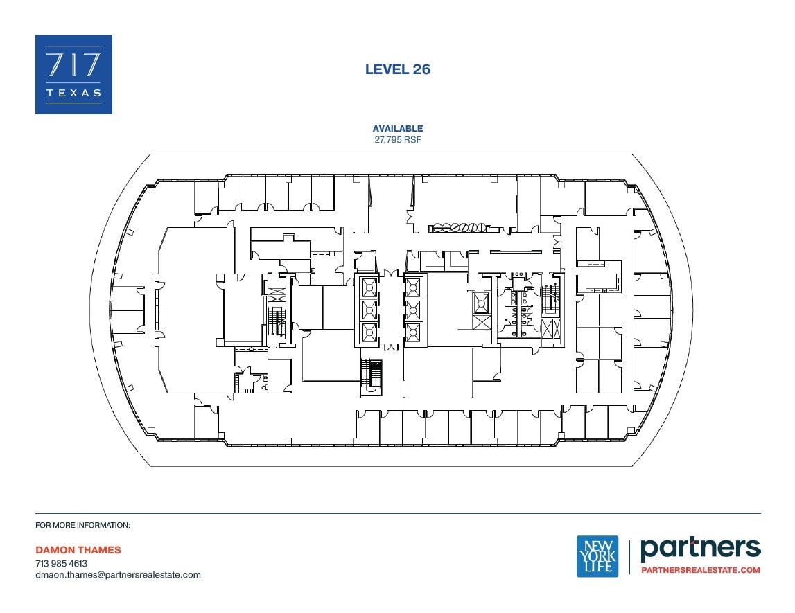 717 Texas Ave, Houston, TX for lease Floor Plan- Image 1 of 1