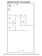 6250-6350 W Charleston Blvd, Las Vegas, NV for lease Floor Plan- Image 2 of 2