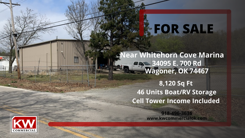 34095 E 700 Rd, Wagoner, OK for sale - Building Photo - Image 1 of 1