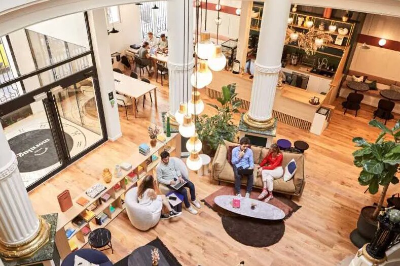 Coworking Space in Paris for lease Lobby- Image 1 of 4