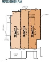 7217-7249 Lake St, River Forest, IL for lease Floor Plan- Image 2 of 2