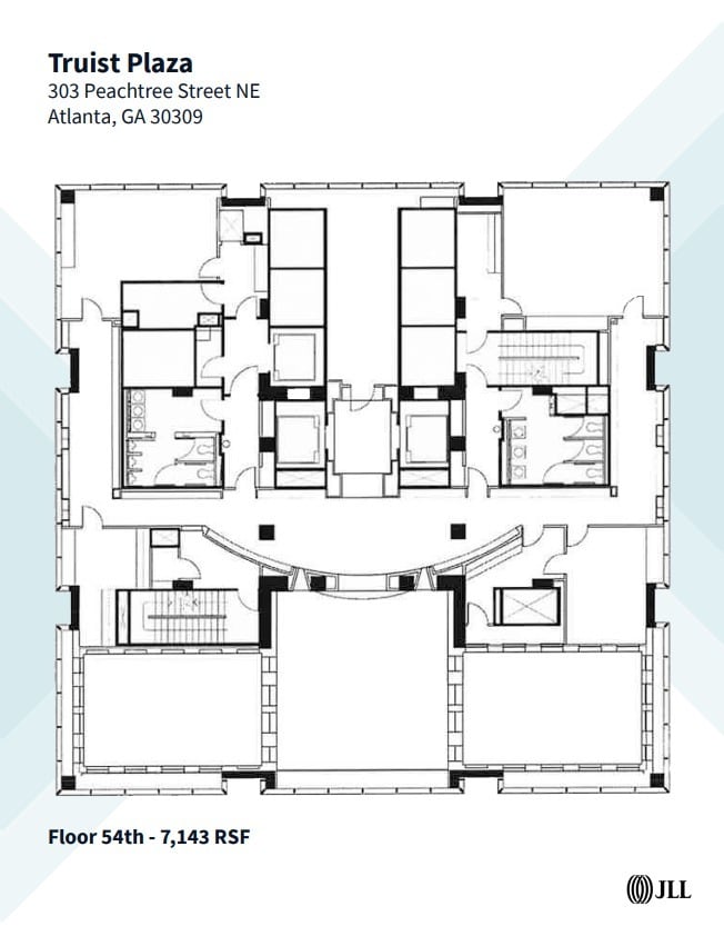 303 Peachtree St Ne, Atlanta, GA for lease Floor Plan- Image 1 of 1