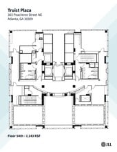 303 Peachtree St Ne, Atlanta, GA for lease Floor Plan- Image 1 of 1