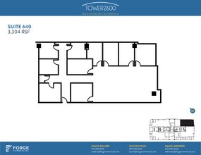 2600 N Central Expy, Richardson, TX for lease Floor Plan- Image 1 of 1