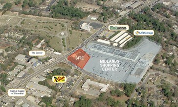2638 Two Notch Rd, Columbia, SC - AERIAL  map view