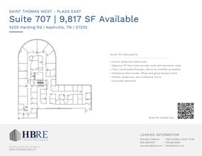4230 Harding Rd, Nashville, TN for lease Site Plan- Image 1 of 1
