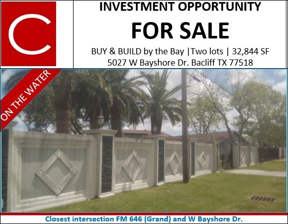 5027 West Bayshore Dr, Bacliff, TX for sale - Primary Photo - Image 1 of 13