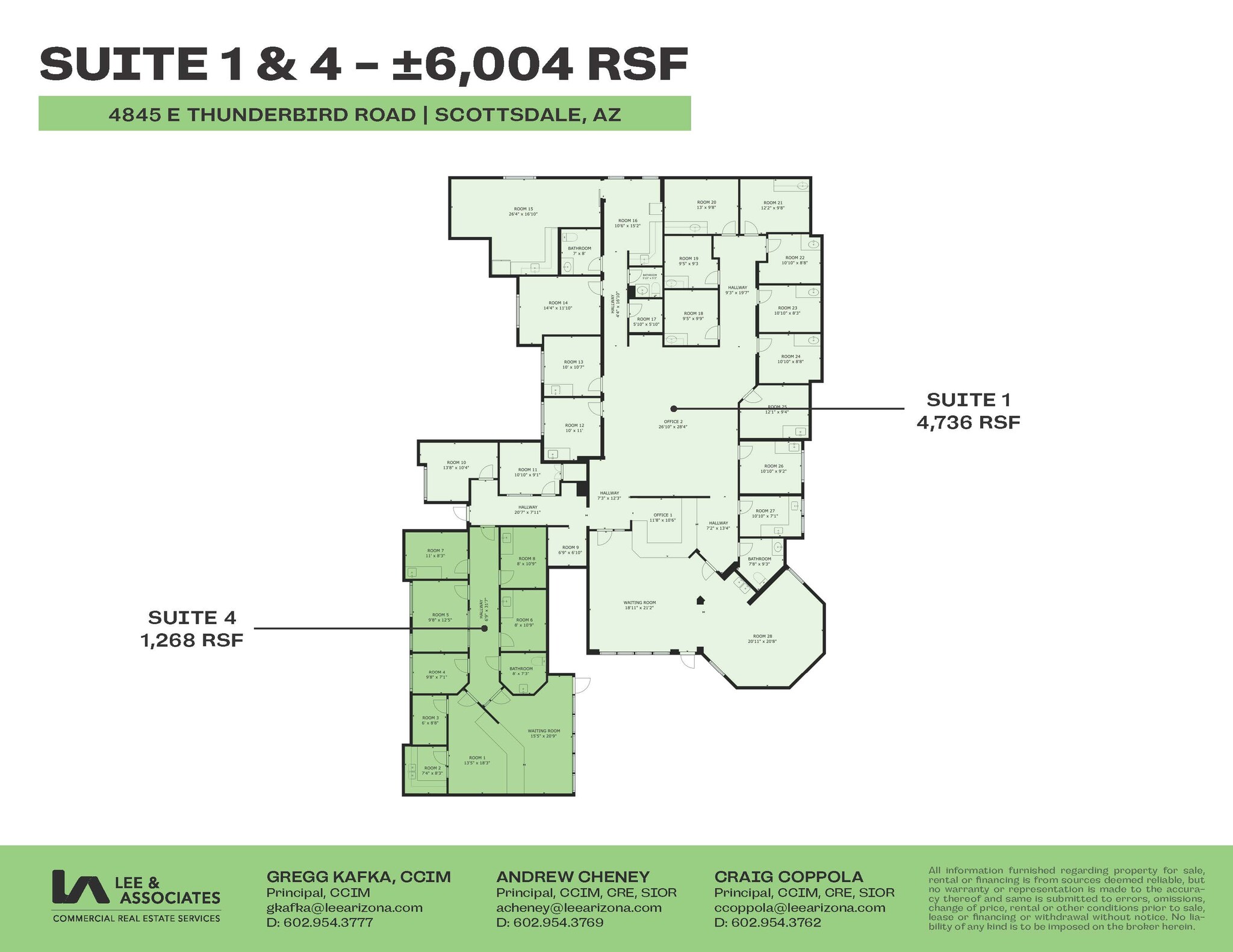 4845 E Thunderbird Rd, Scottsdale, AZ for sale Floor Plan- Image 1 of 1