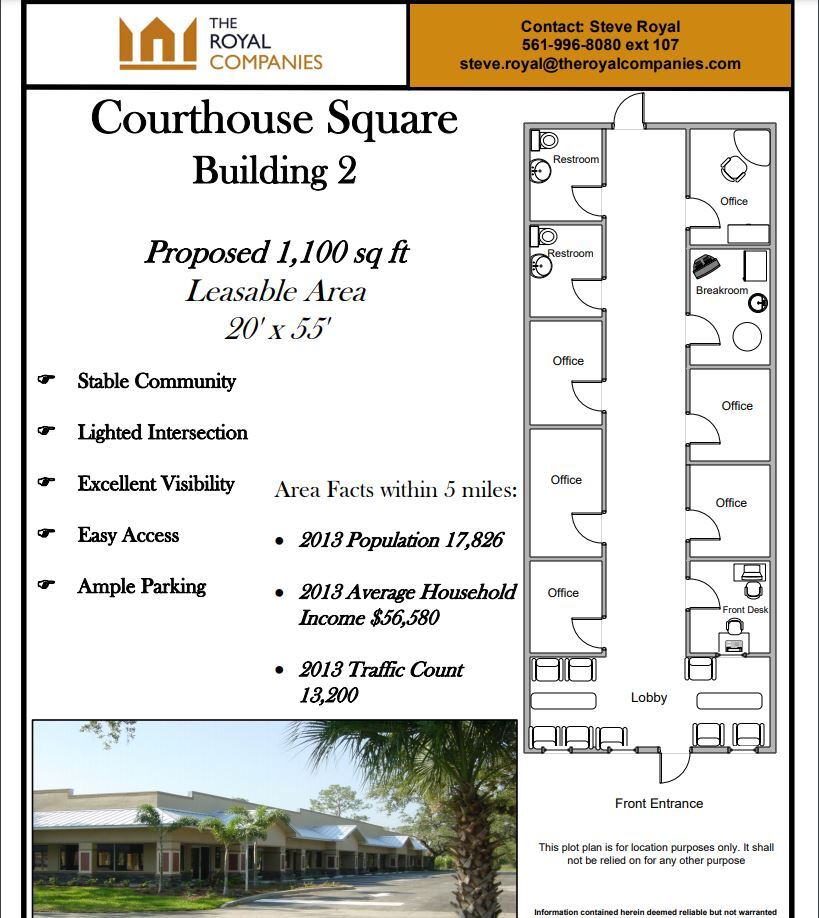 175 S Lee St, LaBelle, FL for lease Floor Plan- Image 1 of 1