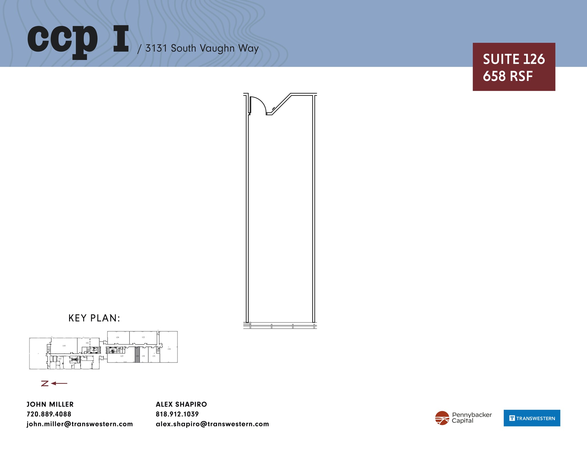 3131 S Vaughn Way, Aurora, CO for lease Site Plan- Image 1 of 2