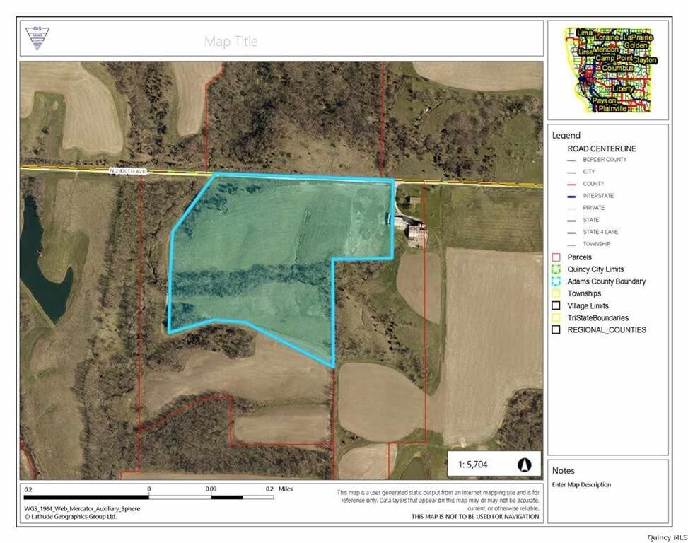 County 2400 Rd, Mendon, IL for sale Primary Photo- Image 1 of 1