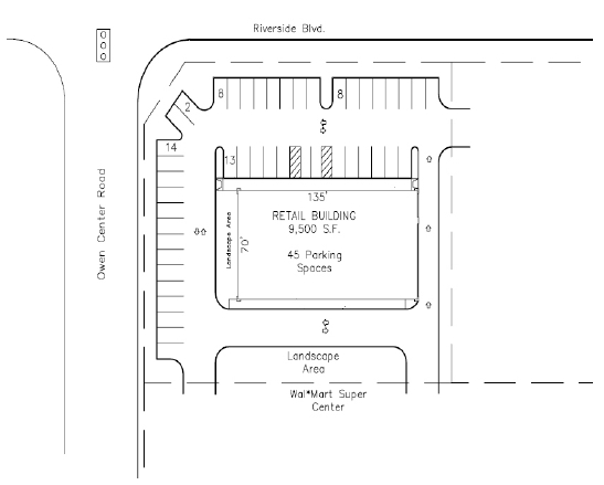 SEC W Riverside Blvd & Owen Center Rd, Rockford, IL for lease - Site Plan - Image 2 of 2