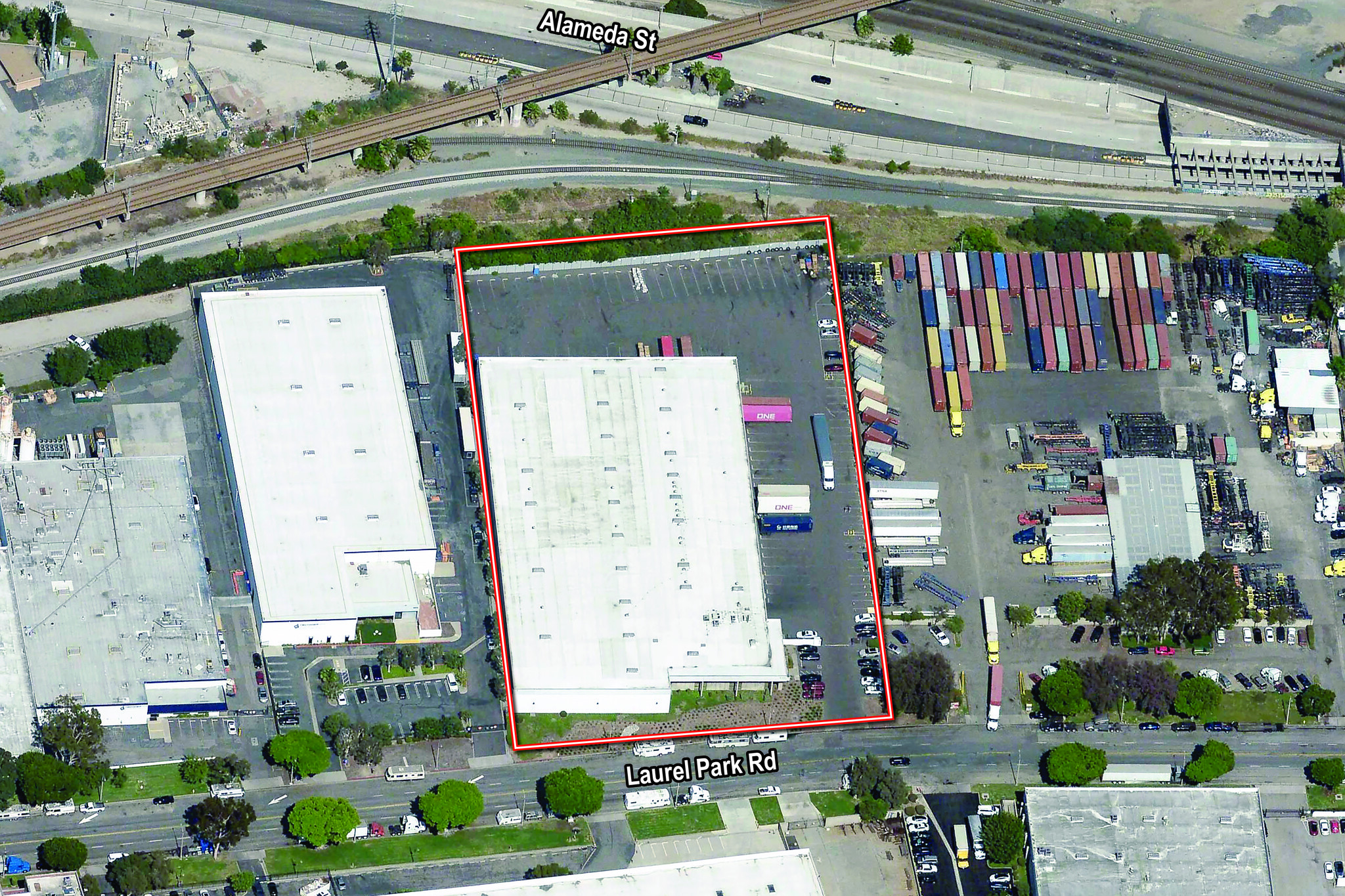 18700 Laurel Park Rd, Rancho Dominguez, CA for lease Aerial- Image 1 of 4