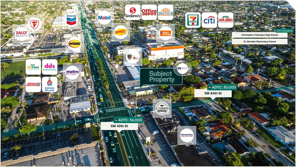 8401 SW 40th St, Miami, FL for sale - Aerial - Image 2 of 3