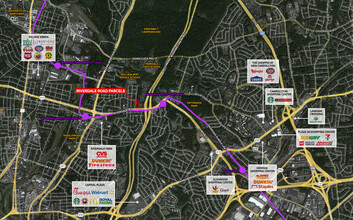 6004 64th Avenue, Riverdale, MD - aerial  map view