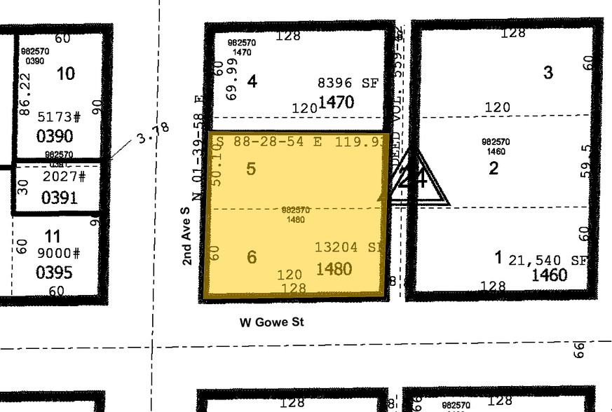 221 W Gowe St, Kent, WA for sale - Plat Map - Image 2 of 18