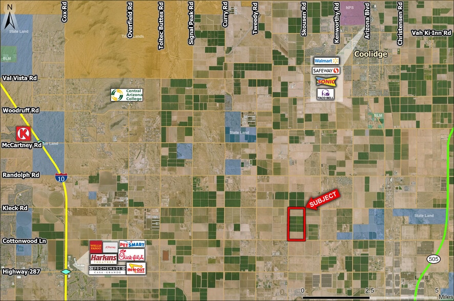 NEC 11 Mile Corner and Storey Road, Casa Grande, AZ for sale - Primary Photo - Image 1 of 3