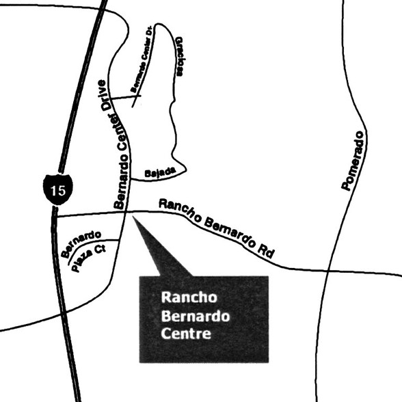 16969 Bernardo Center Dr, San Diego, CA for lease - Site Plan - Image 2 of 5